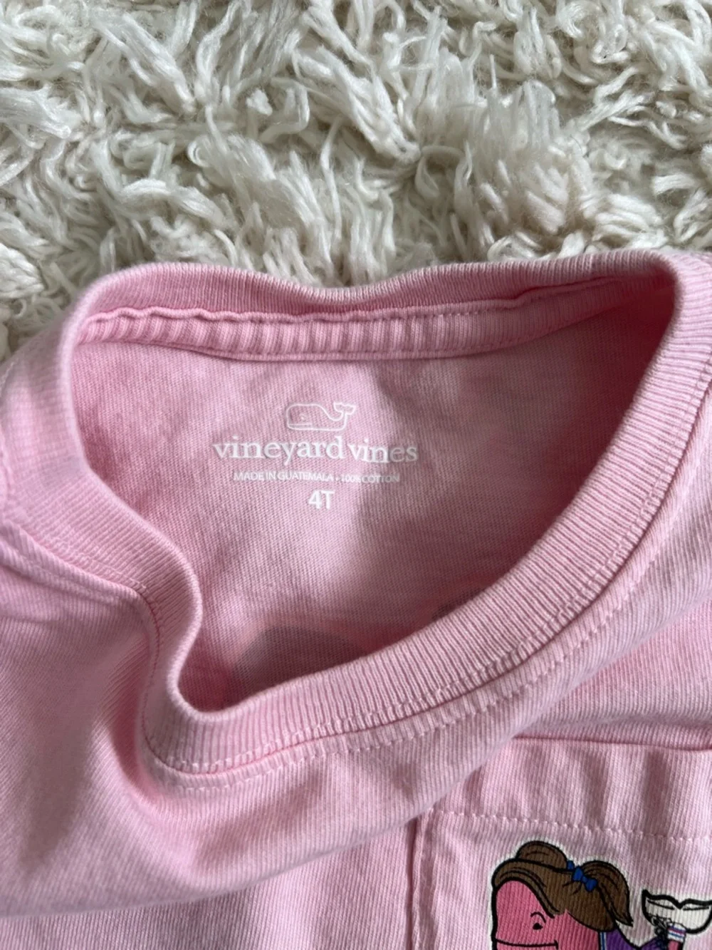 Girls' Vineyard Vines Tee - Picture 3 of 5